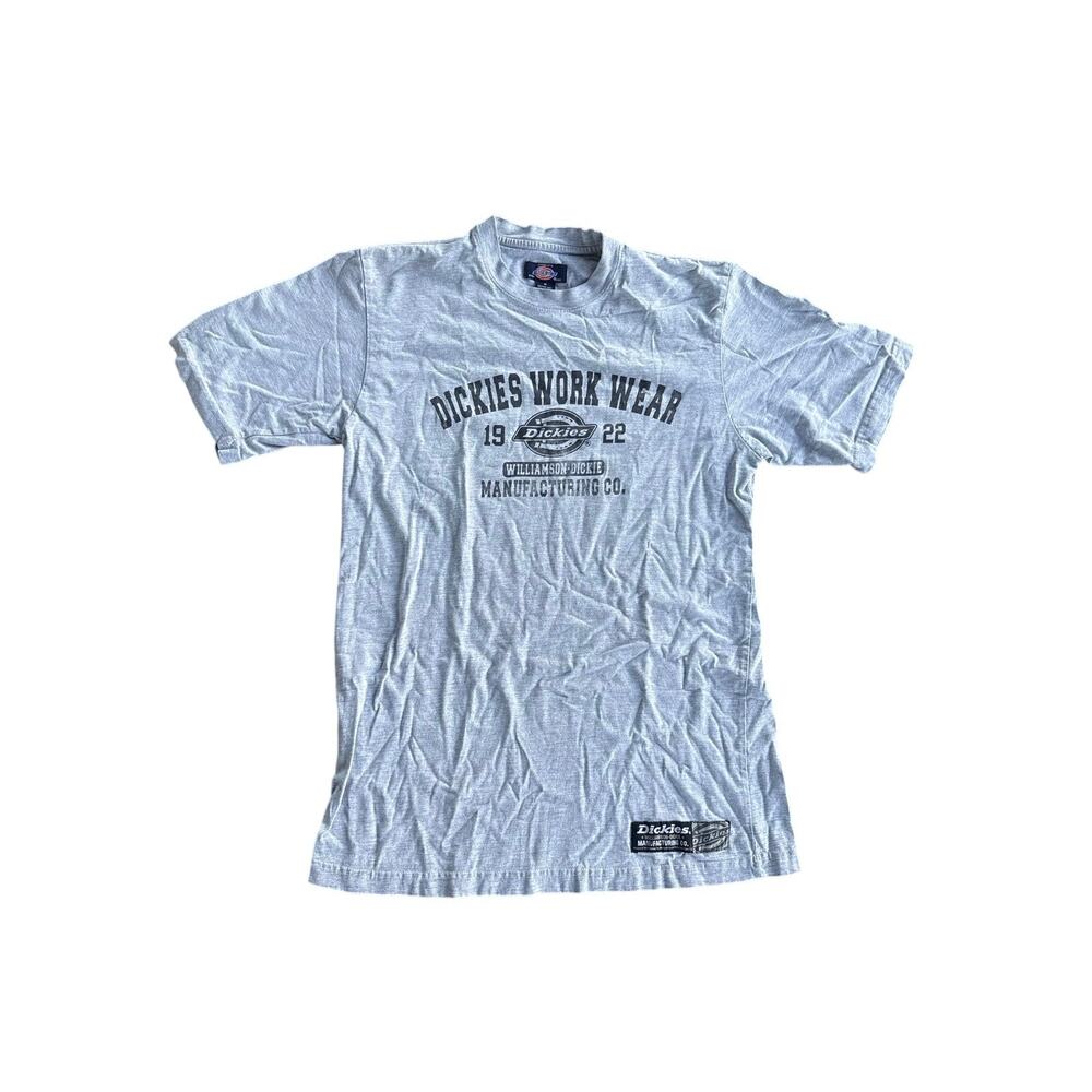 Dickies Men’s Medium Gray Workwear Graphic T Shirt Work Wear 1922 Logo Tee